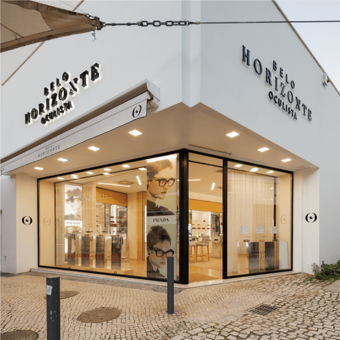 Fachada exterior da loja Oculista